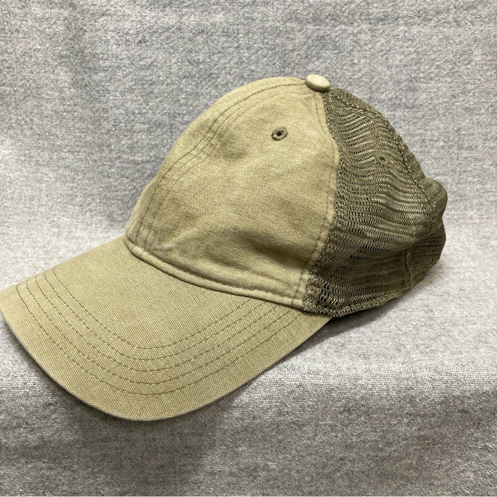 Carhartt Adjustable Hat RN # 14806 Army Green Baseball Cap Workwear